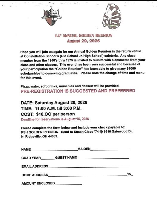 Golden Redmen Reunion